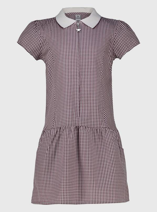 Gingham summer hotsell school dresses